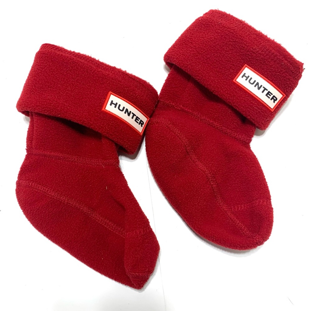 Hunter Red Slip on Boot Sock